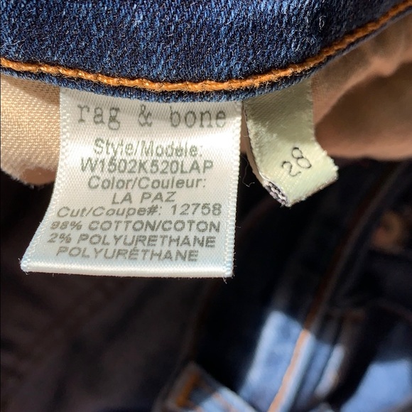 rag & bone Skinny Jeans in LA PAZ - Picture 3 of 7